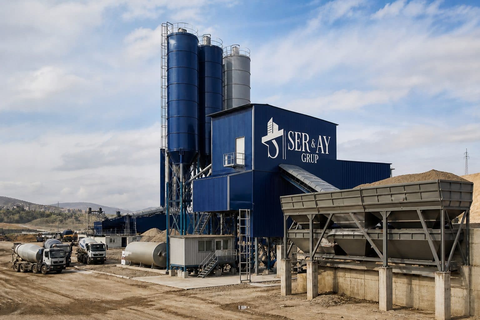 SER & AY GRUP concrete batching plant