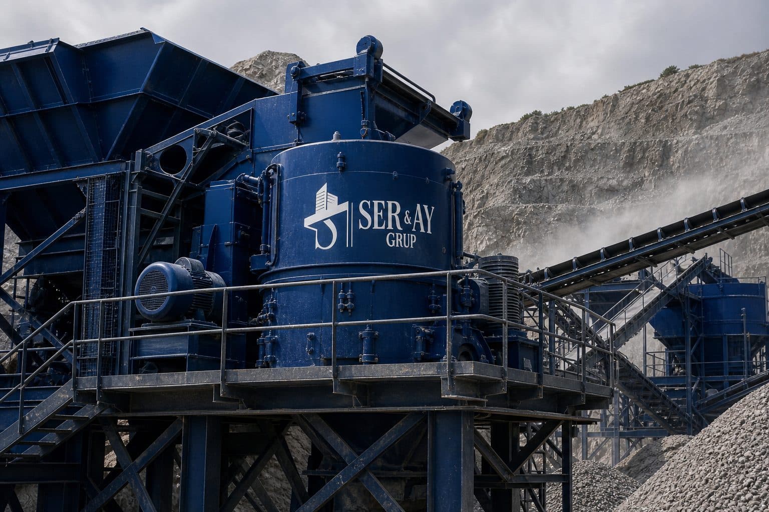 SER & AY GRUP crusher for aggregate production