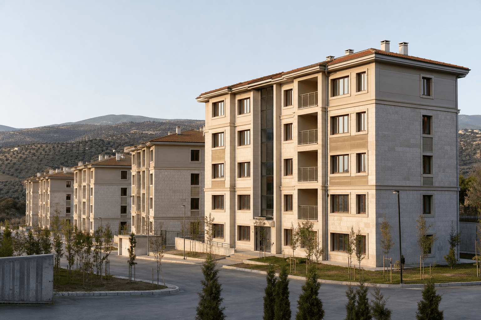 Manisa Alaşehir military housing complex