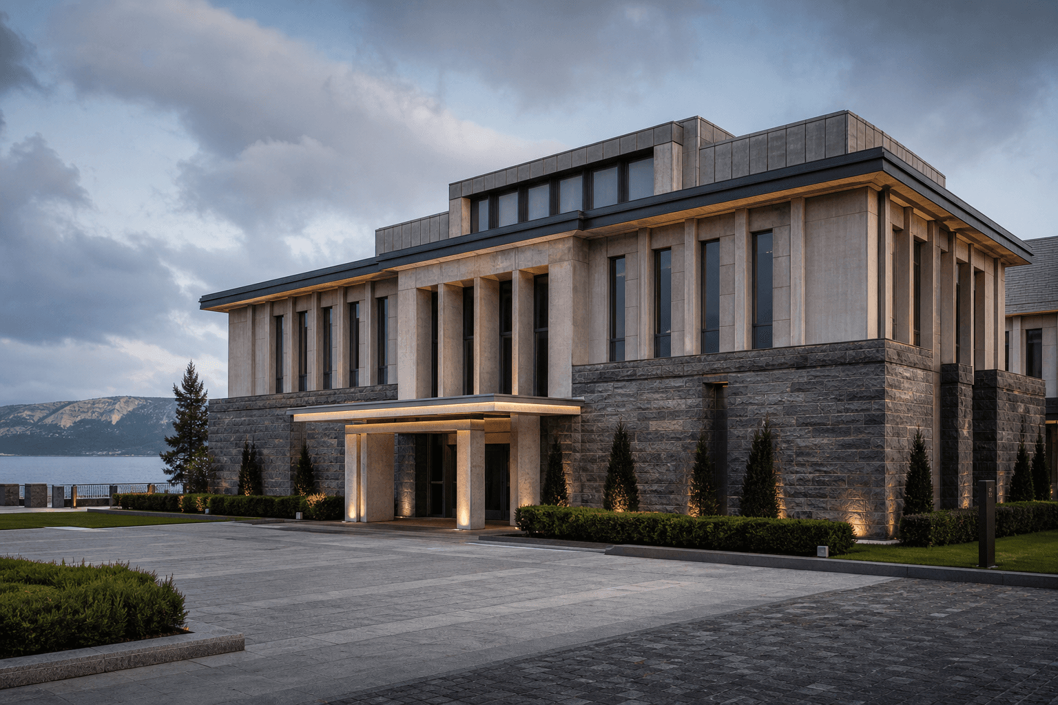Aegean Naval Forces service building